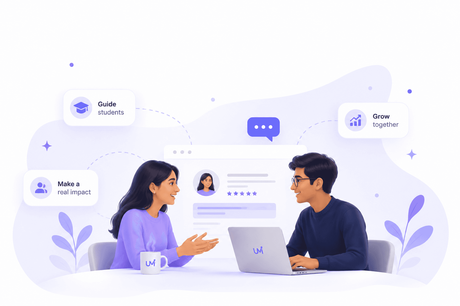 Become a mentor on UpMentor